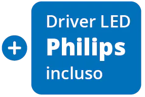 Noxion Pannello A LED Ecowhite V4.0 28W 3400lm - 865 Luce Del Giorno | 60x60cm - Philips driver