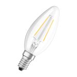 Osram Classic LED E14 Candela Filamento Chiara 2.8W 250lm - 827 Bianco Molto Caldo | Dimmerabile - Sostitutiva 25W