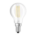 Ledvance Classic LED E14 Pera Filamento Chiara 3.4W 470lm - 927 Bianco Molto Caldo | Miglior resa cromatica - Dimmerabile - Sostitua 40W