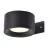 D'Lite Lucia Luce Da Parete ABS Nero 1.5W lm - 830 Luce Calda -  | IP54 - Solar con Sensor