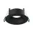 Noxion Faretti LED Ares Profondo ring Nero - con Inner Il Anello Nero | Ritaglio 68mm - incl. GU10 Fitting