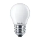 Philips Corepro LED Lustre E27 Sferica Ghiaccio 2.2W 250lm - 827 Bianco Molto Caldo | Sostitutiva 25W