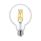 Philips MASTER Value LED Globe E27 93mm Filamento Chiara 5.9W 806lm - 922-927 Bianco Molto Caldo | Miglior Resa Cromatica - Dimmerabile - Sostitutiva 60W